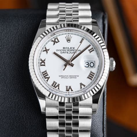 rolex datejust 36 youtube|Rolex Datejust 36mm white dial.